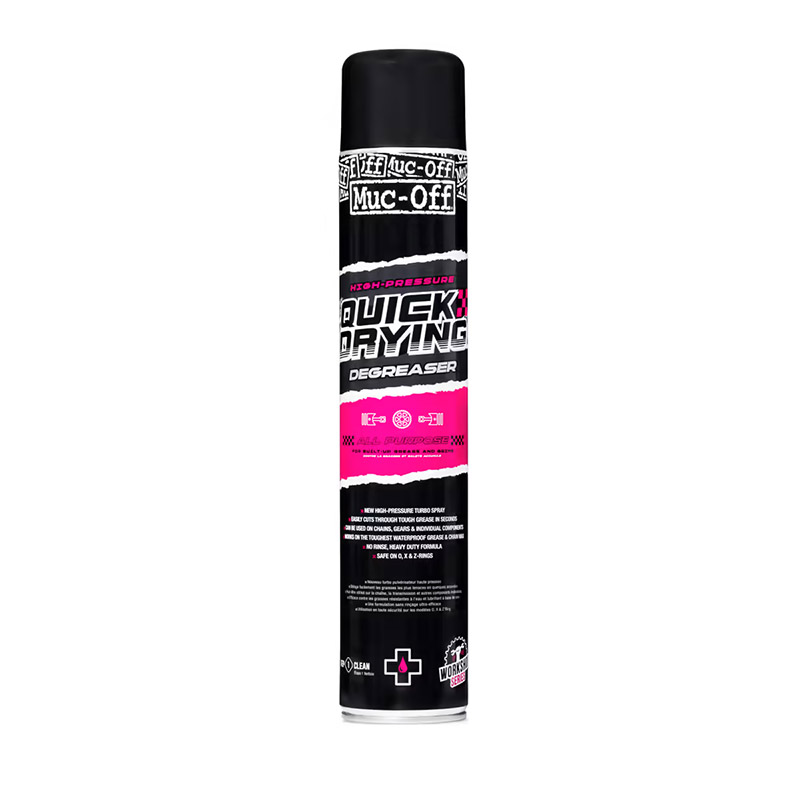 Spray Sgrassante Muc Off Quick Drying 750ml nero