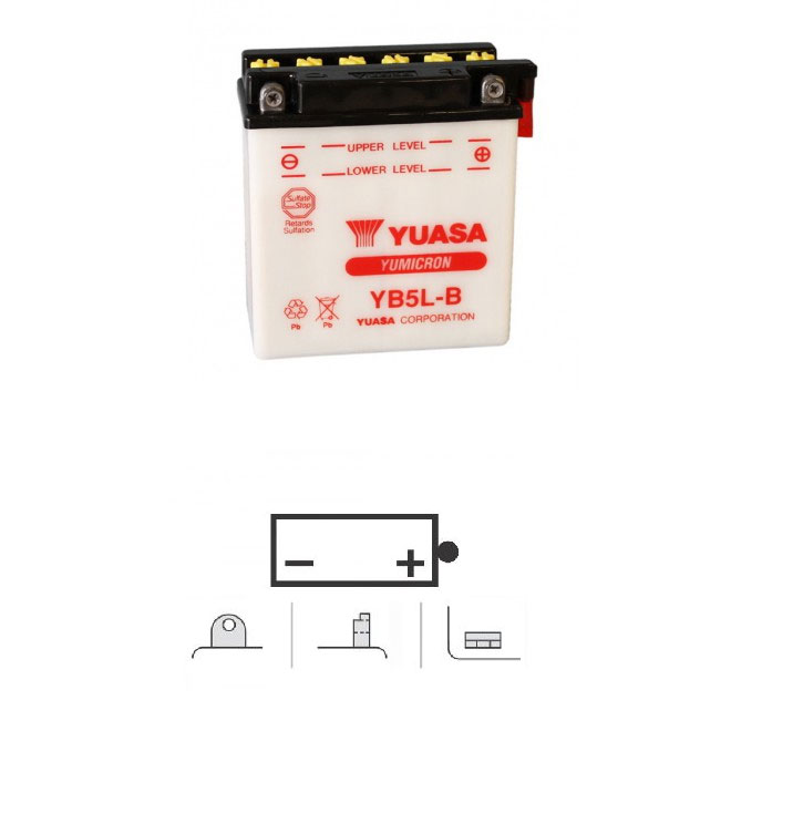 Okyami Battery Yb5l-b C/acid
