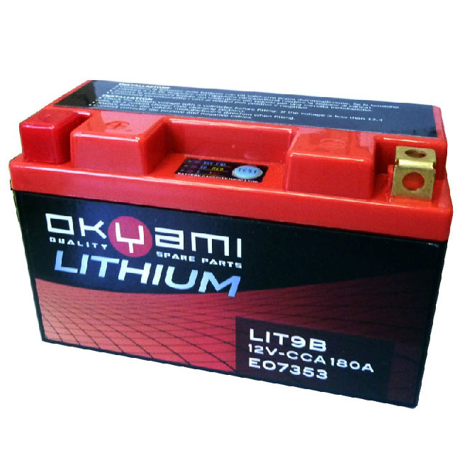 OKYAMI Batteria Litio LIT9B