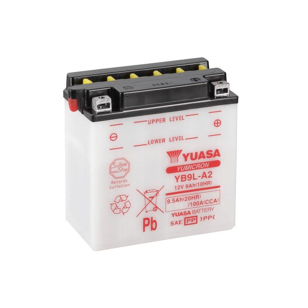 OKYAMI BATTERIA YB9L-A2 CON ACIDO A CORREDO