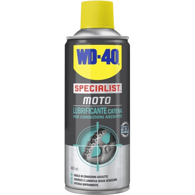 WD40 SPECIALIST MOTO LUBRIFICANTE CATENA CONDIZIONI ASCIUTTE