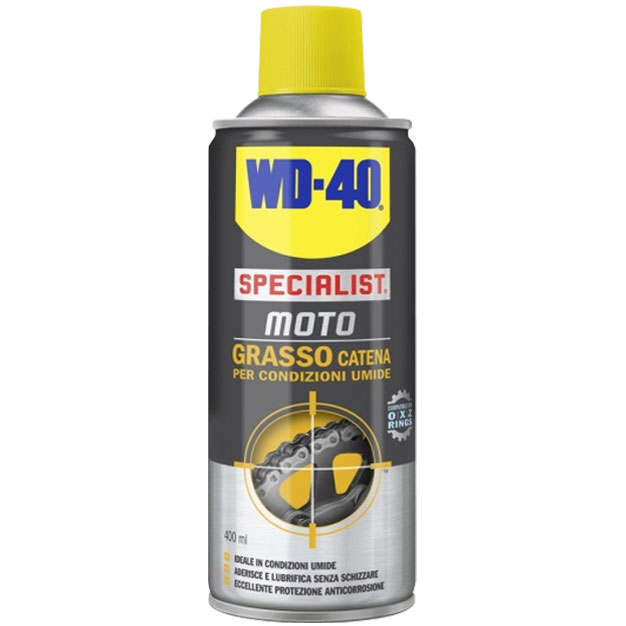 WD40 SPECIALIST MOTO GRASSO CATENA CONDIZIONI UMIDE