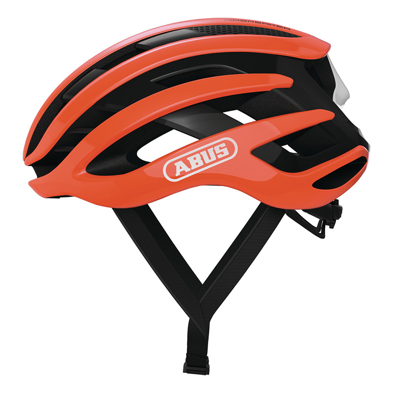 Casco Bici Abus Airbreaker shrimp arancio