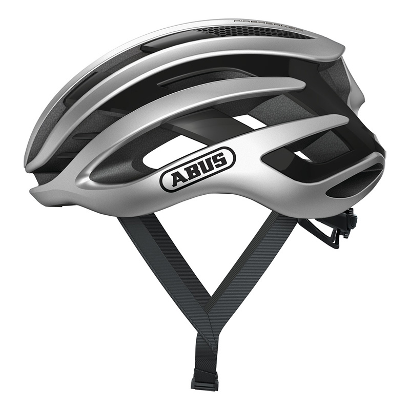 Casco Bici Abus Airbreaker gleam argento