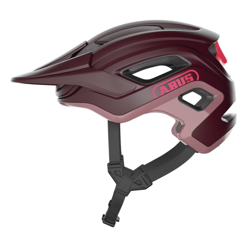 Casco MTB Abus Cliffhanger wildberry rosso