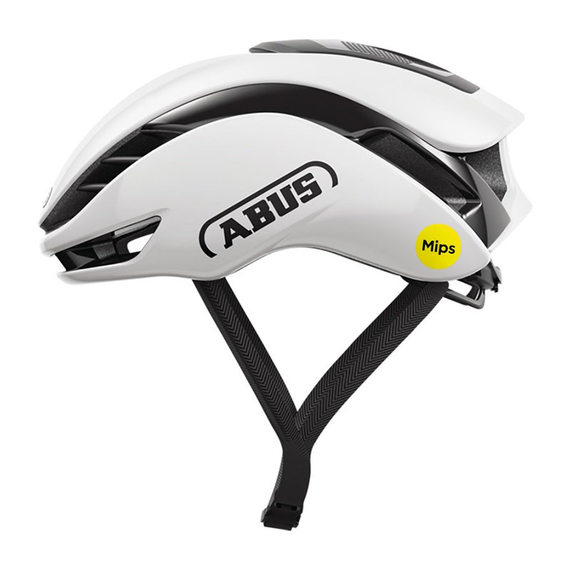 Casco Abus Gamechanger 2.0 Mips shiny bianco