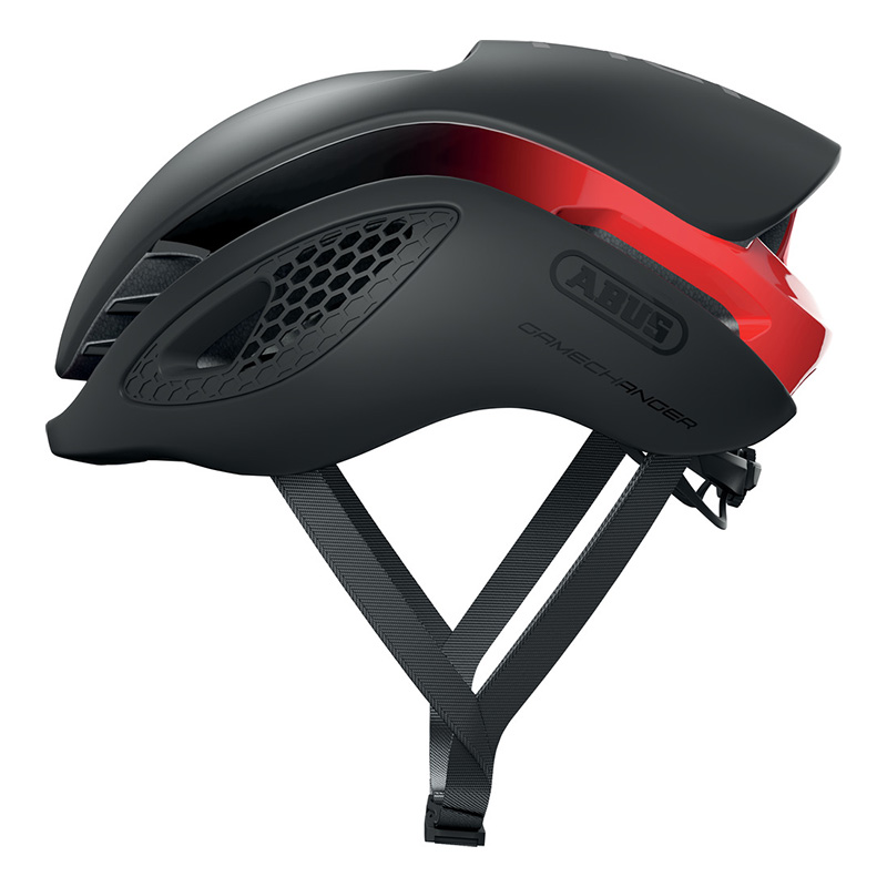 Casco Bici Abus Gamechanger nero rosso