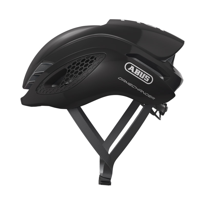 Casco Bici Abus Gamechanger shiny nero