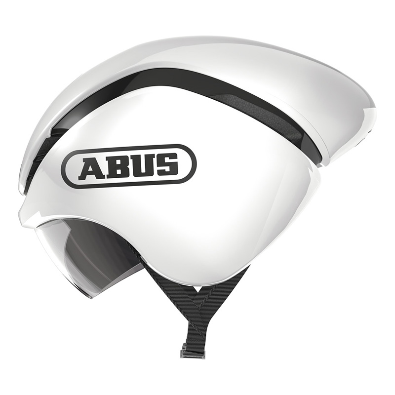 Casco Bici Abus Gamechanger TT shiny bianco