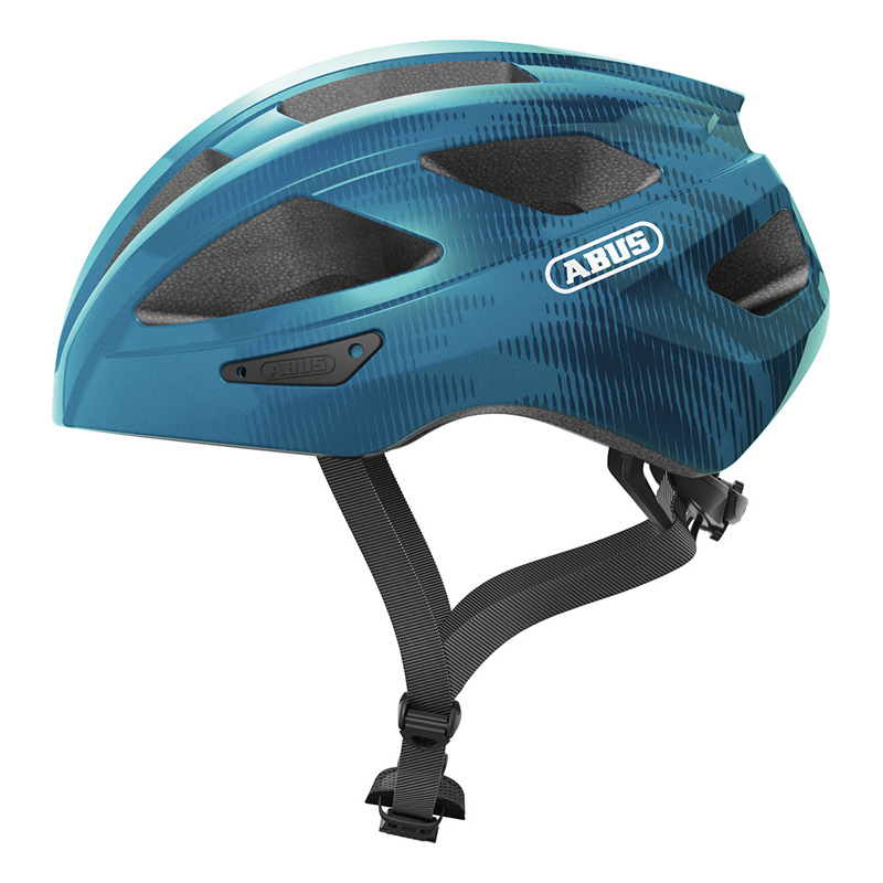 Casco Bici Abus Macator steel blu