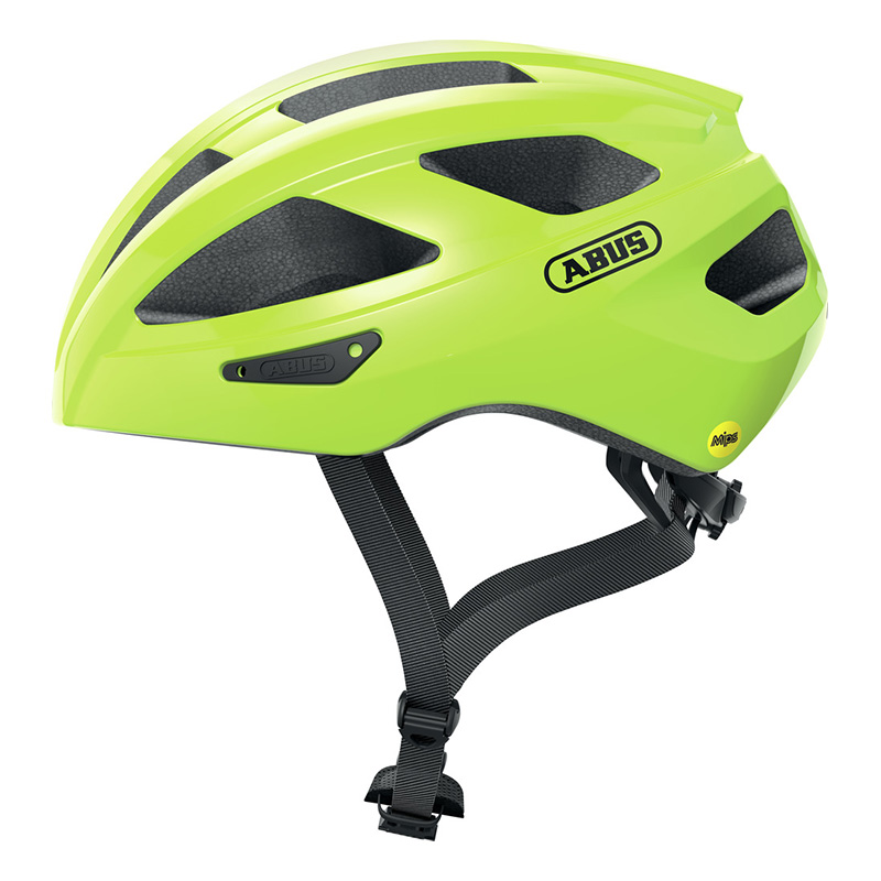 Casco Bici Abus Macator Mips signal giallo