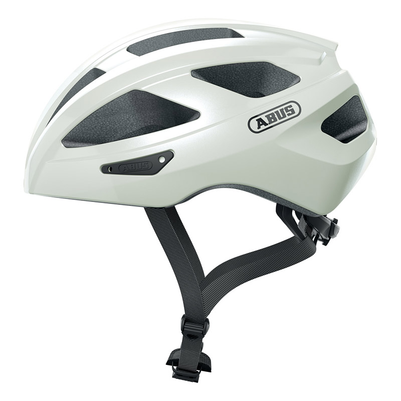 Casco Bici Abus Macator pearl bianco