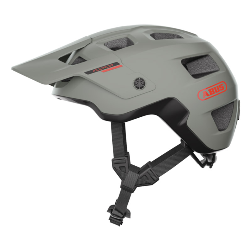 Casco Bici Abus Modrop chalk grigio