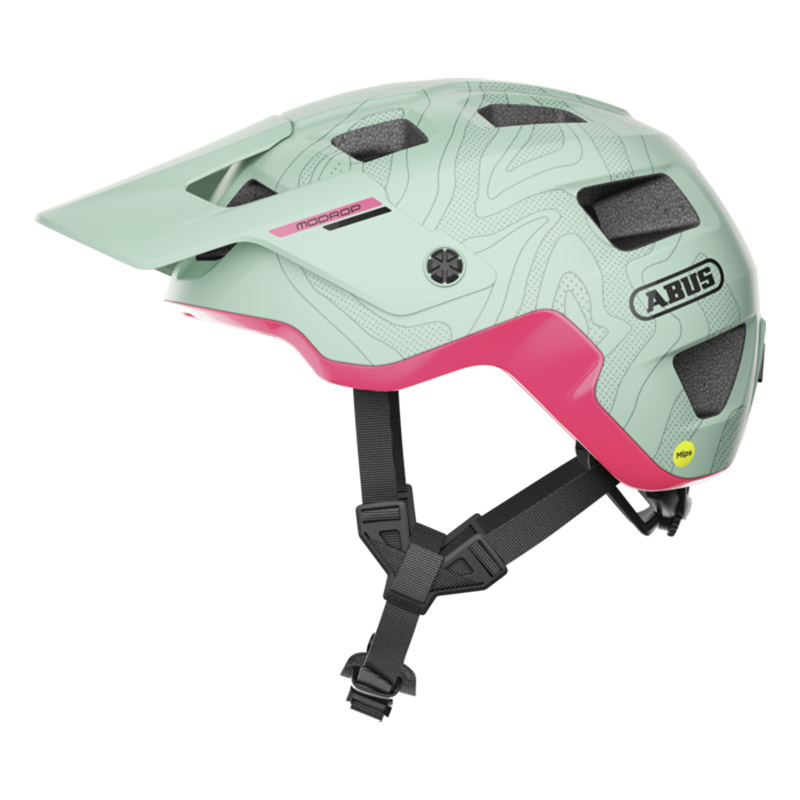 Abus Modrop Mips Mtb Helmet Iced Mint 7299_6-7-8 Bike Helmets | MotoStorm
