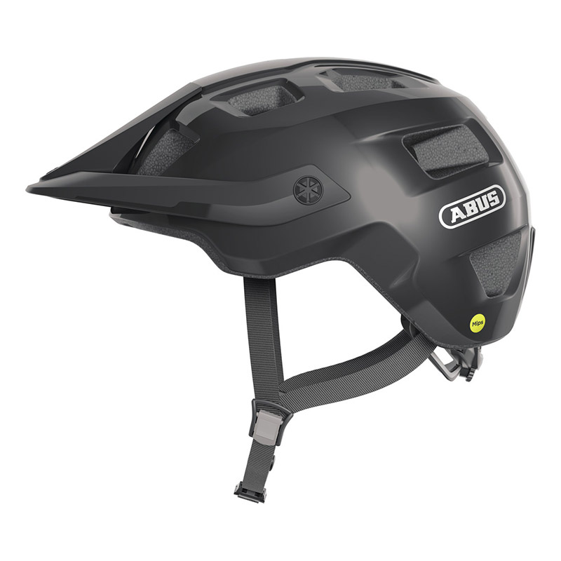 Casco Abus MoTrip Mips shiny nero