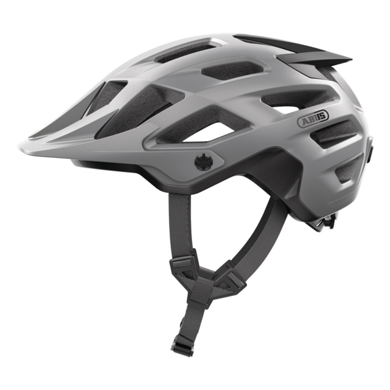 Abus Moventor 2.0 Helmet Gleam Silver 84127 Bike Helmets MotoStorm
