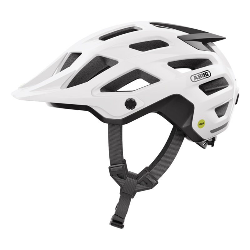 Casco Abus Moventor 2.0 Mips shiny bianco