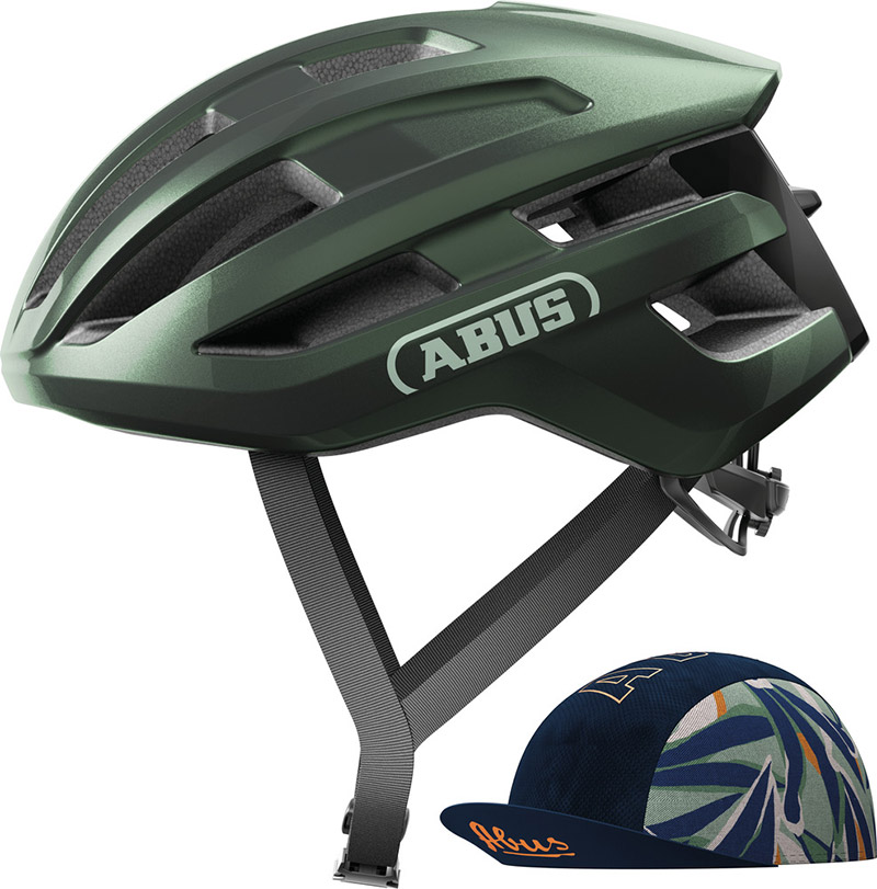 Casco Abus PowerDome Ace moss verde