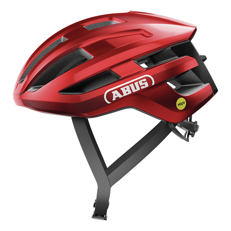 Casco Abus PowerDome Mips blaze rosso