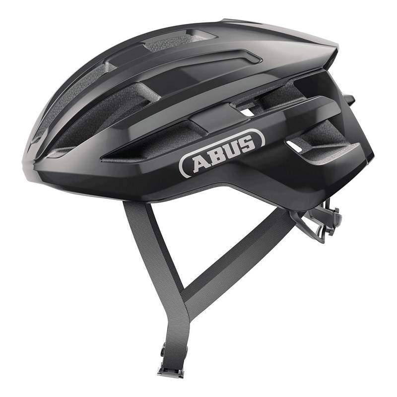 Casco Abus PowerDome shiny nero