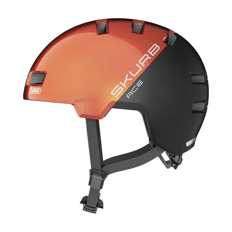 Casco Abus Skurb Ace arancio