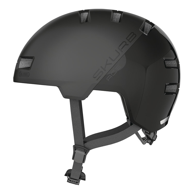 Casco Abus Skurb Ace velvet nero