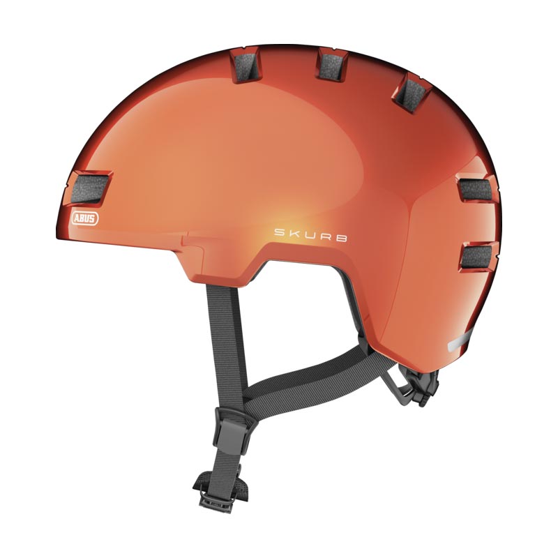 Casco Abus Skurb arancio