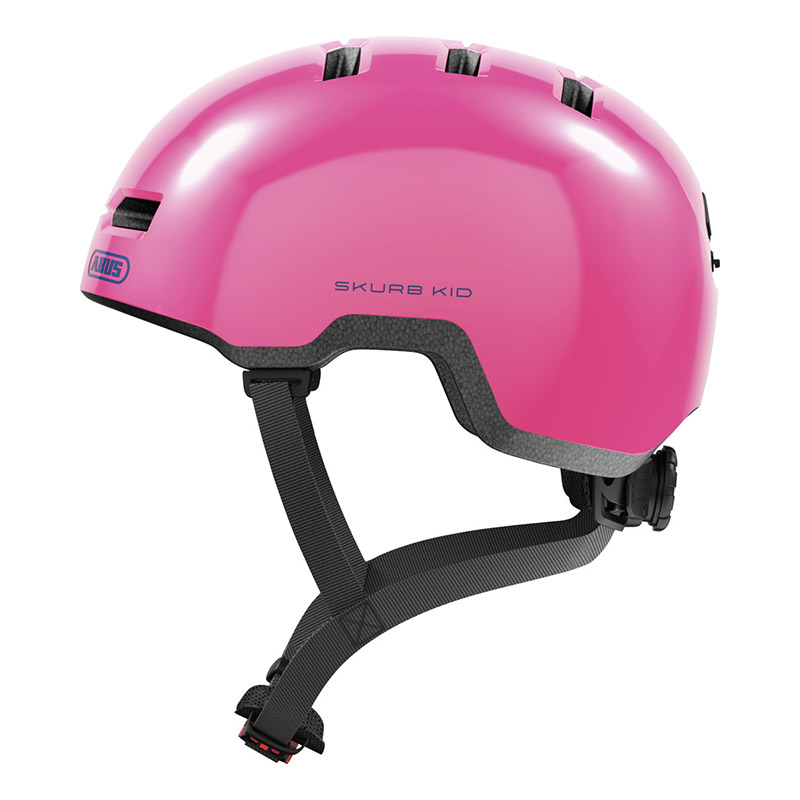 Casco Bimbo Abus Skurb Kid shiny rosa