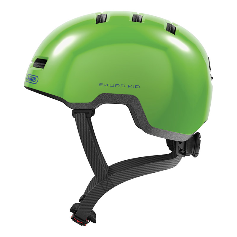 Casco Bimbo Abus Skurb Kid shiny verde