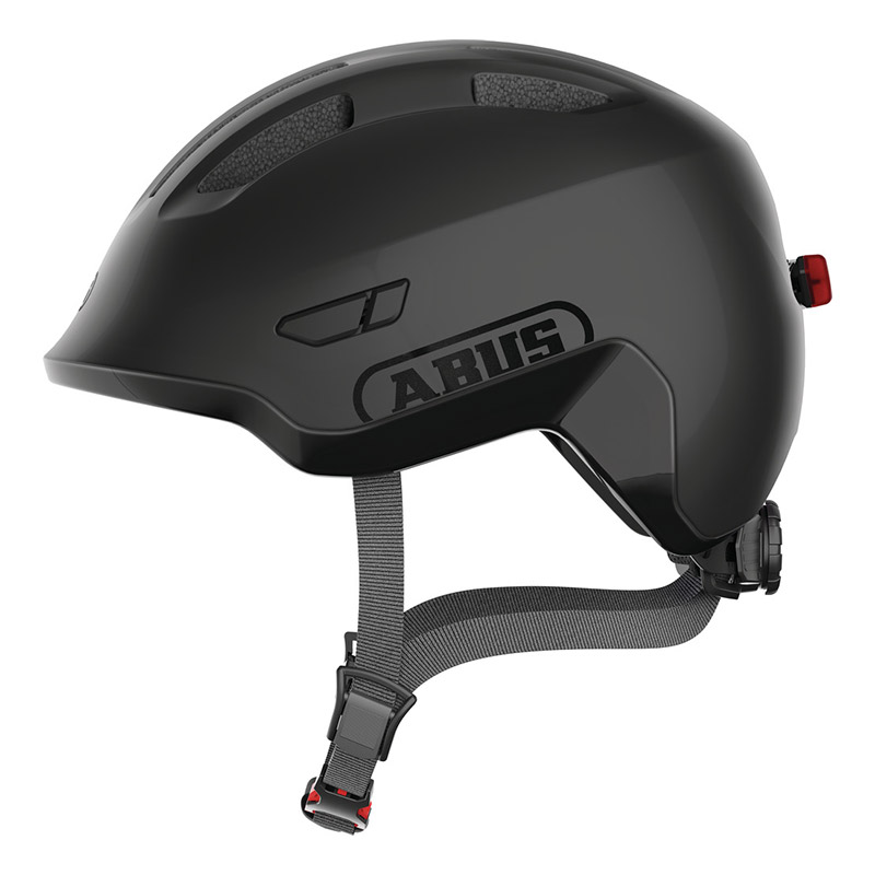 Abus Smiley 3.0 Ace Led Kinderhelm samtschwarz
