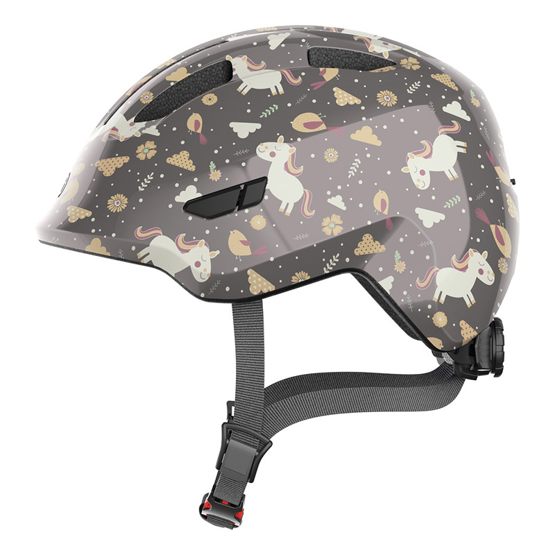 Casco Bimbo Abus Smiley 3.0 grigio horse