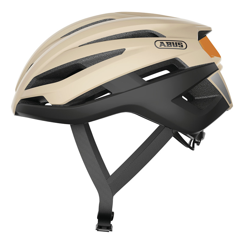 Casco Bici Abus Stormchaser beige nero