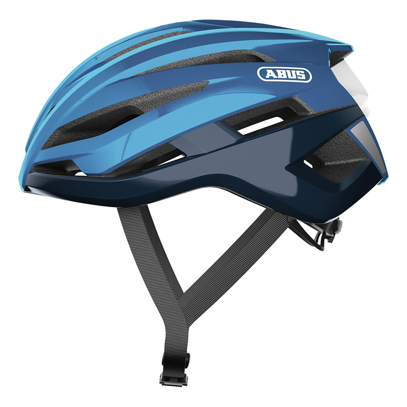 Casco Bici Abus Stormchaser steel blu