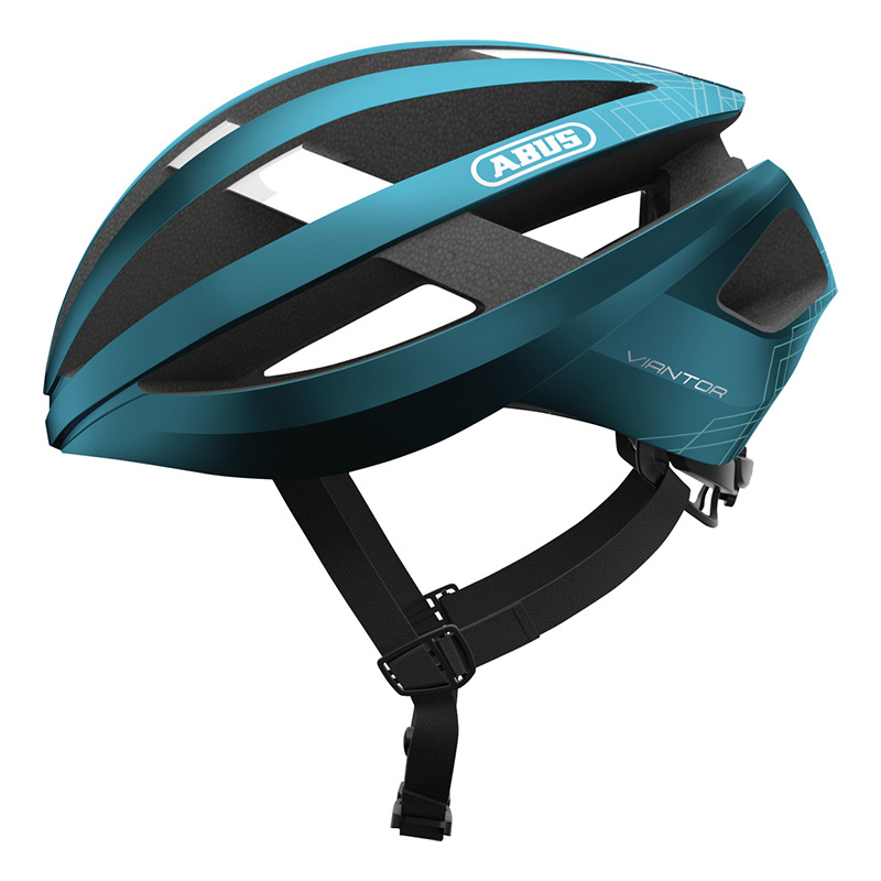 Casco Bici Abus Viantor steel blu