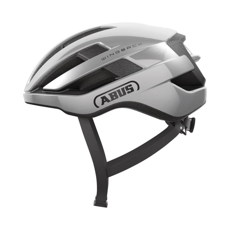 Casco Abus Wingback gleam argento