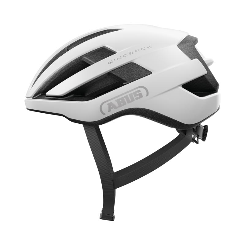 Casco Abus Wingback polar bianco