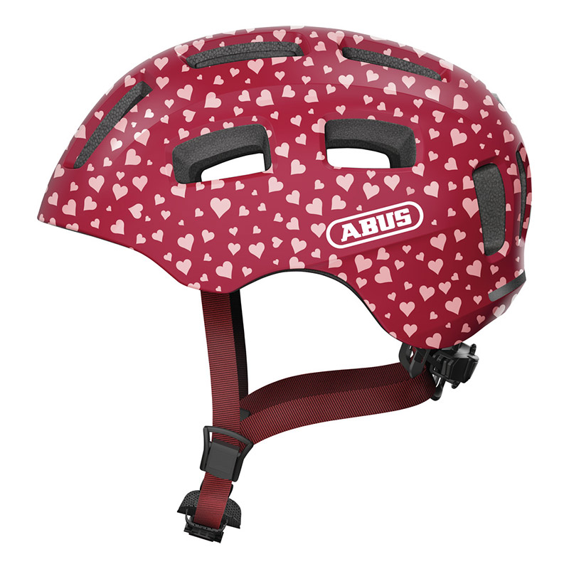 Casco Bimbo Abus Youn-I 2.0 cherry heart