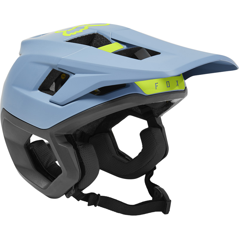 Casco MTB Fox Dropframe Pro dusty blu