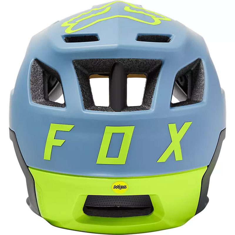 Fox Dropframe ProMTBヘルメットダスティブルー 自転車用ヘルメット FX 