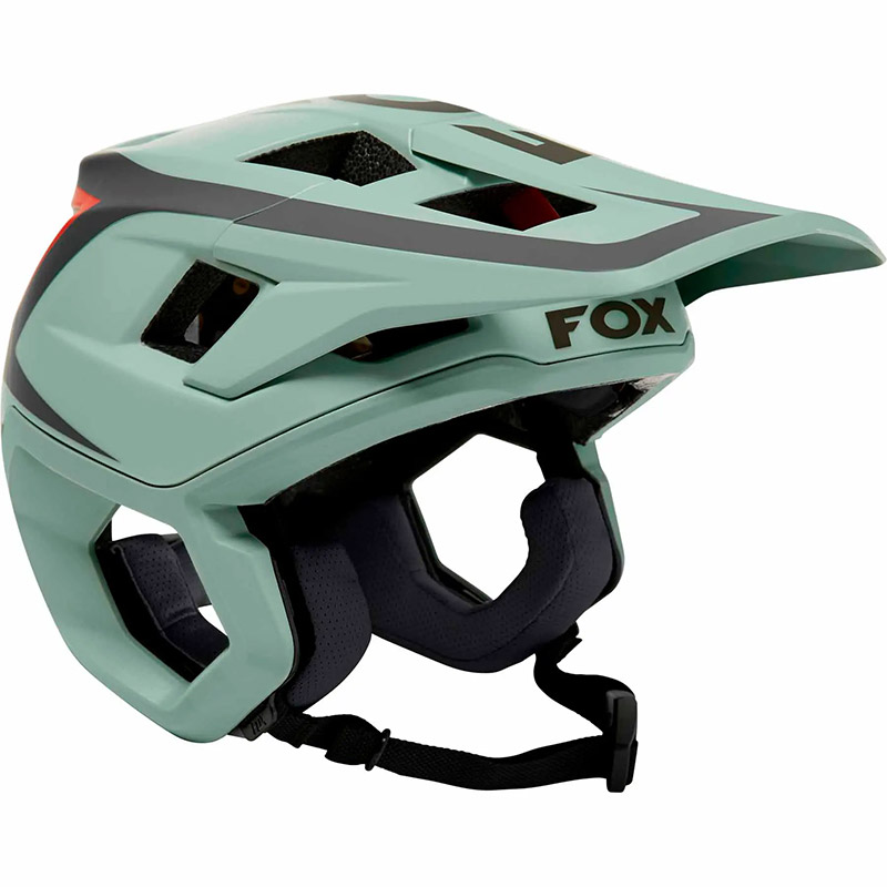 Casco MTB Fox Dropframe Pro Dvide eucalyptus