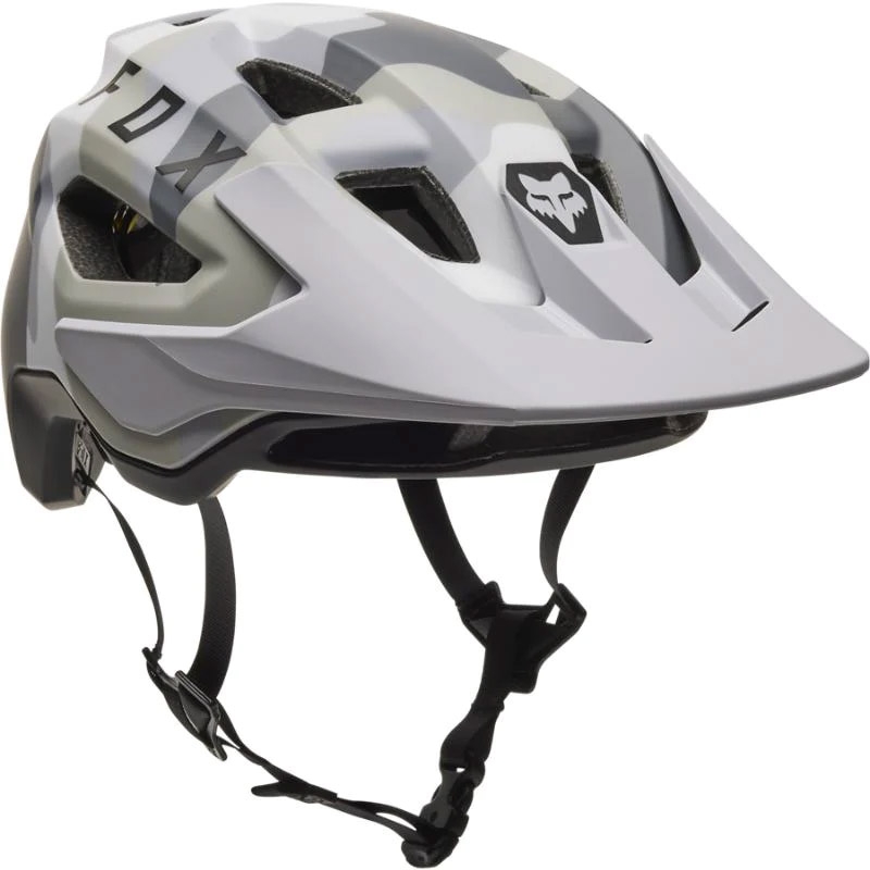 Casco MTB Fox Speedframe Camo grigio scuro