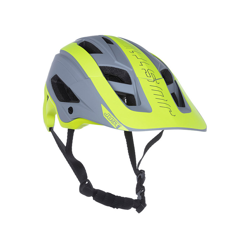 Casco Just-1 Air Lite Linear grigio giallo