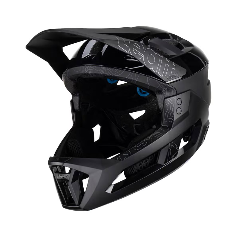 Leatt Enduro 3.0 V.23 Helmet Stealth LE-102301465 Bike Helmets | MotoStorm