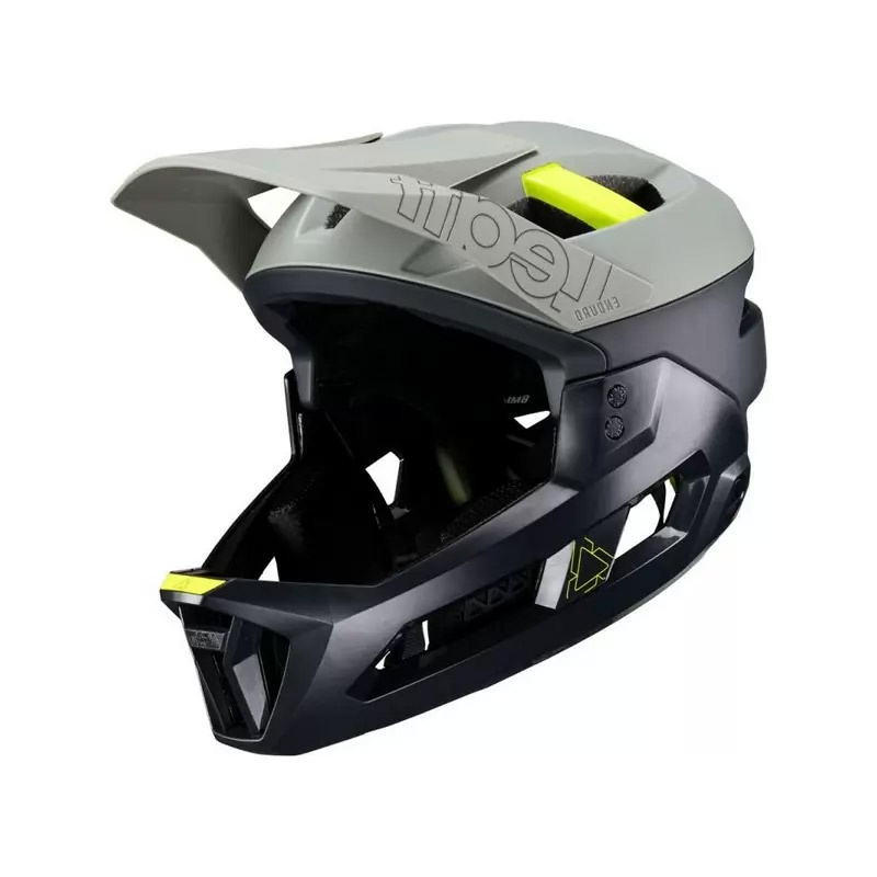 Casco Leatt MTB Enduro 3.0 V.24 3-In-1 grigio