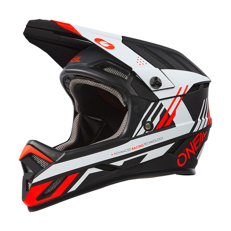 Casco O Neal Backflip Strike V.23 rosso bianco