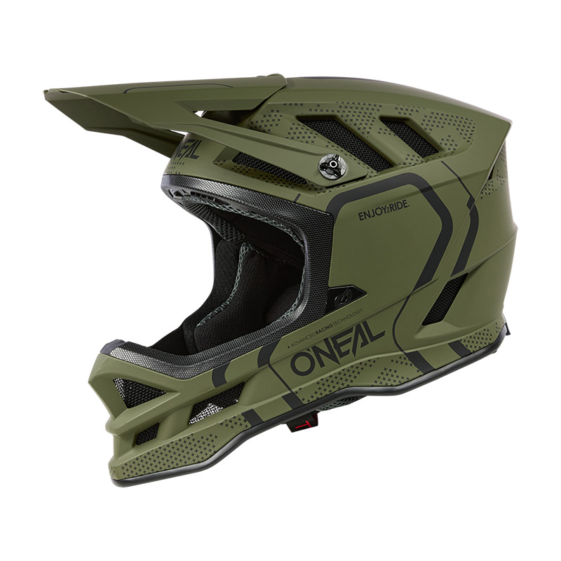O Neal Blade Polyacrylite Strike Helm grün