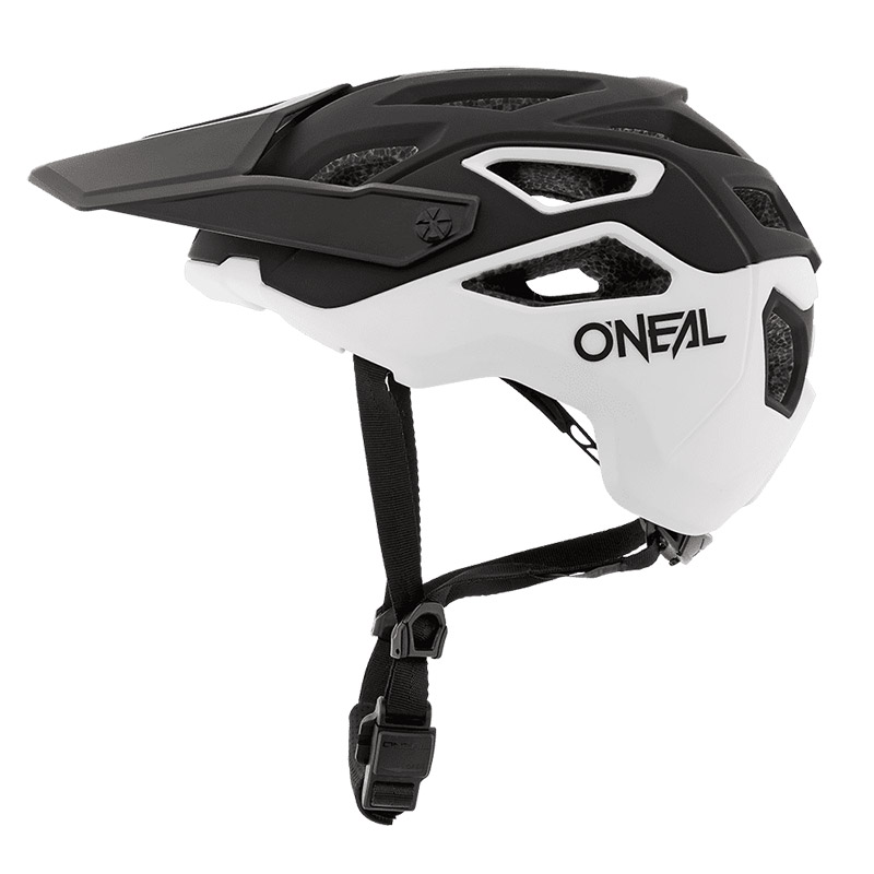 Casco MTB O Neal Pike Solid nero bianco