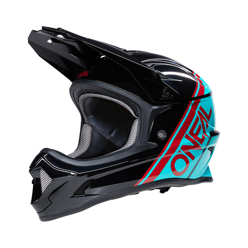 Motocross MX Enduro Kinder Visor SONUS Youth Helmet Crank One Size Ersatzschirm für SONUS Helmet Solid Youth Ersatzschirm Mountainbike-Helm Multi O'NEAL 