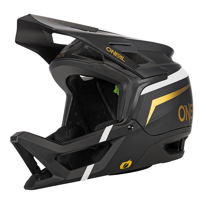 O Neal Transition Flash Bike Helmet Black Gold