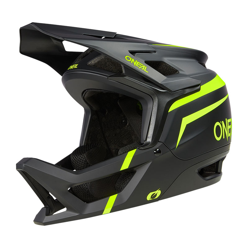 Casco O Neal Transition Flash V.23 nero giallo